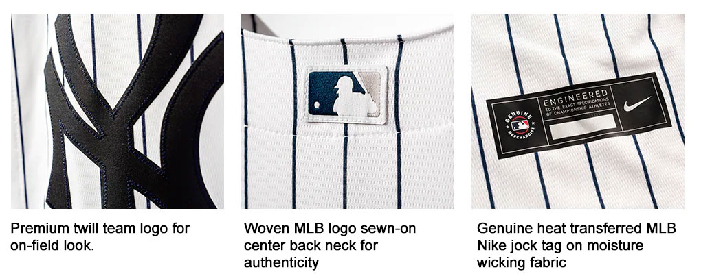 New York Yankees Youth Home Player Jersey by NIKE® Banner